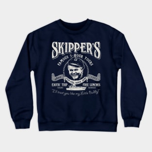Skipper's Famous 3 Hour Boat Tours Crewneck Sweatshirt